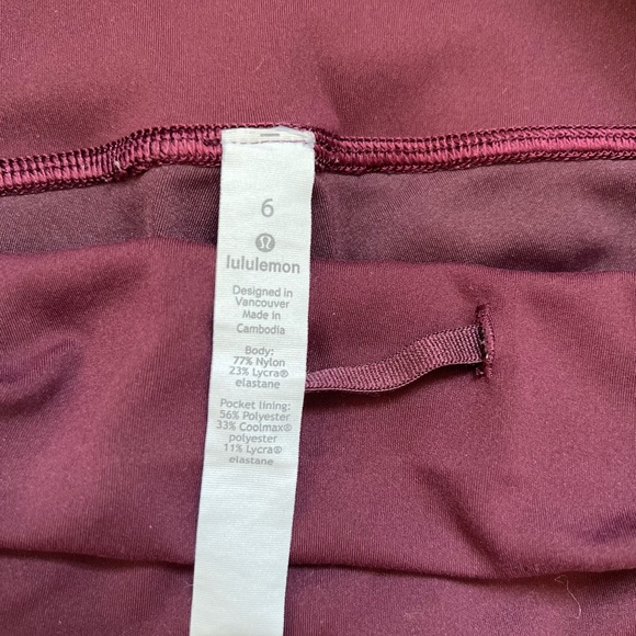*SOLD* Lululemon Wunder Train High-Rise Legging 25” Length Size 6 - Picture 7 of 7
